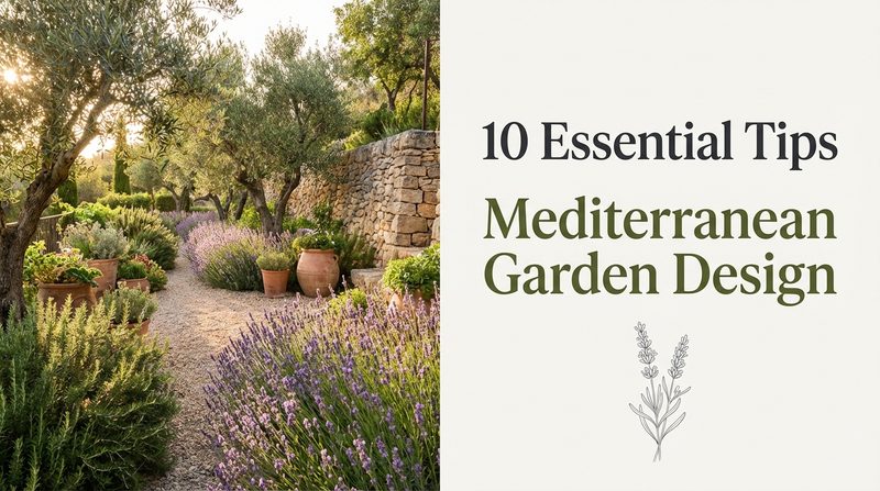 10 Essential Tips for Mediterranean Garden Design